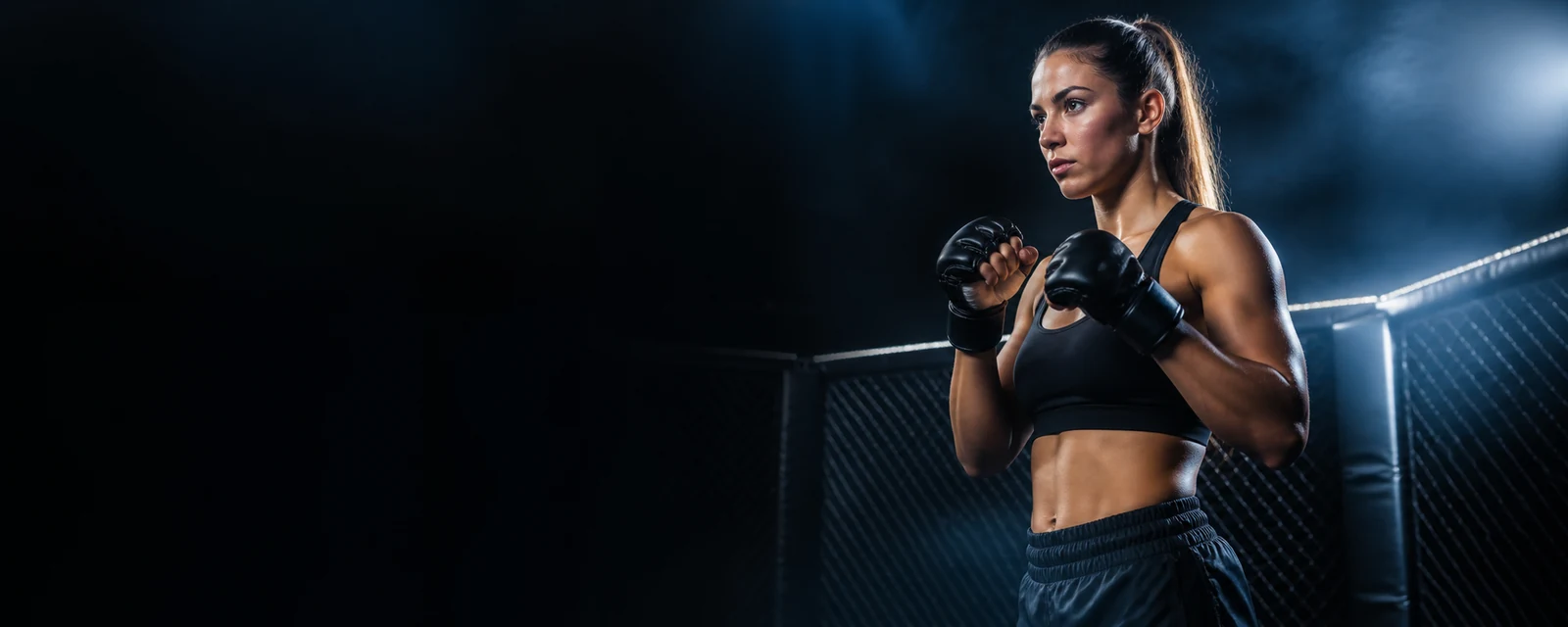 Dvaja zápasníci MMA pred súbojom