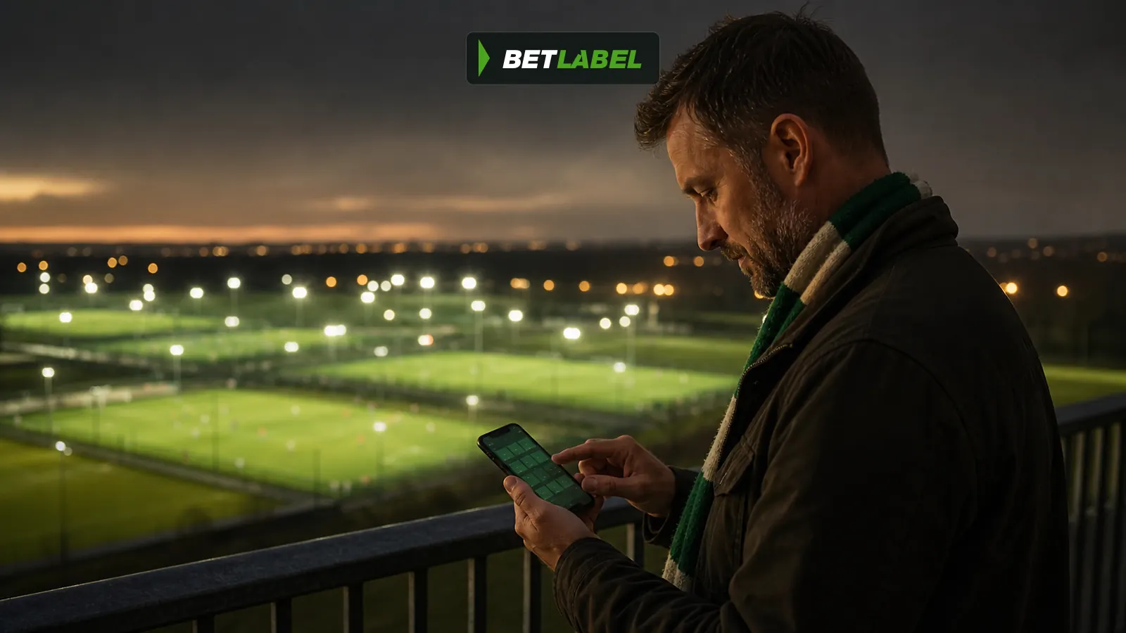 A goalkeeper represents BetLabel accumulator insurance