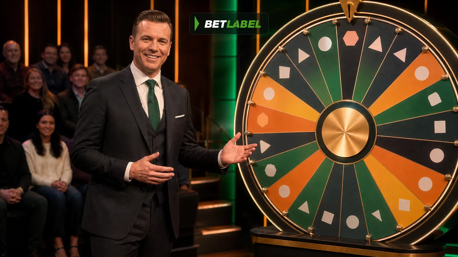 A BetLabel game-show scene represents the casino's unusual corners